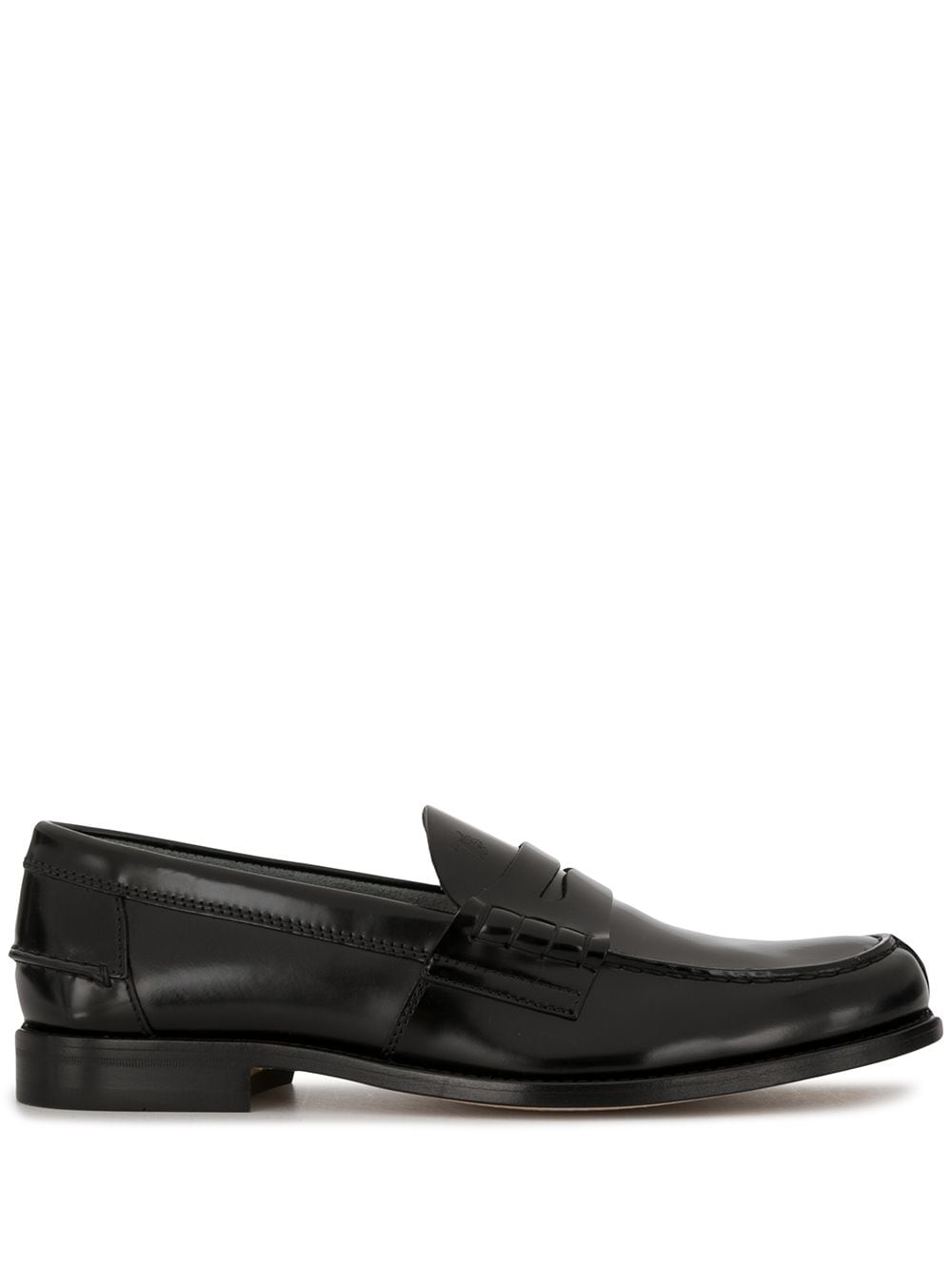 Tod's Loafers van leer - Zwart