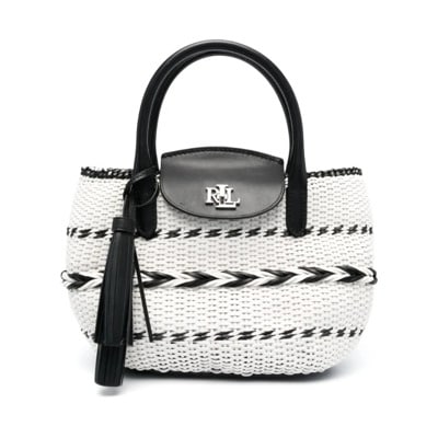 Tote Bags Ralph Lauren , White , Dames