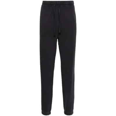 Tracksuit Broek in Rookzwart met Geborduurd Logo Polo Ralph Lauren , Black , Heren