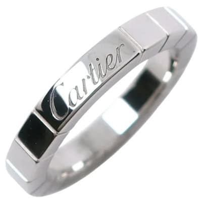 Tweedehands Zilver Witgouden Cartier Ring Cartier Vintage , Gray , Dames