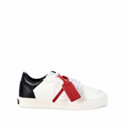 Tweekleurige Sneakers van Korrelig Leer Off White , White , Heren