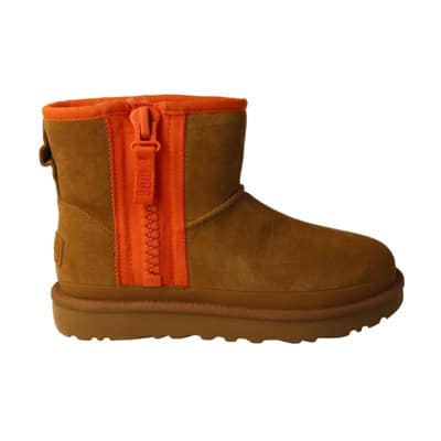 UGG Classic Mini Zipper Laars voor dames UGG , Brown , Dames