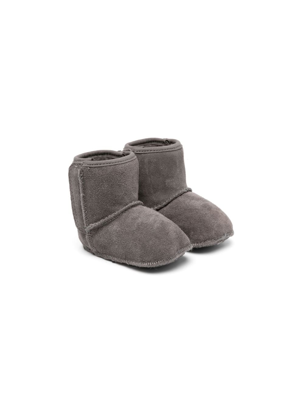 UGG Kids Leren enkellaarzen - Grijs