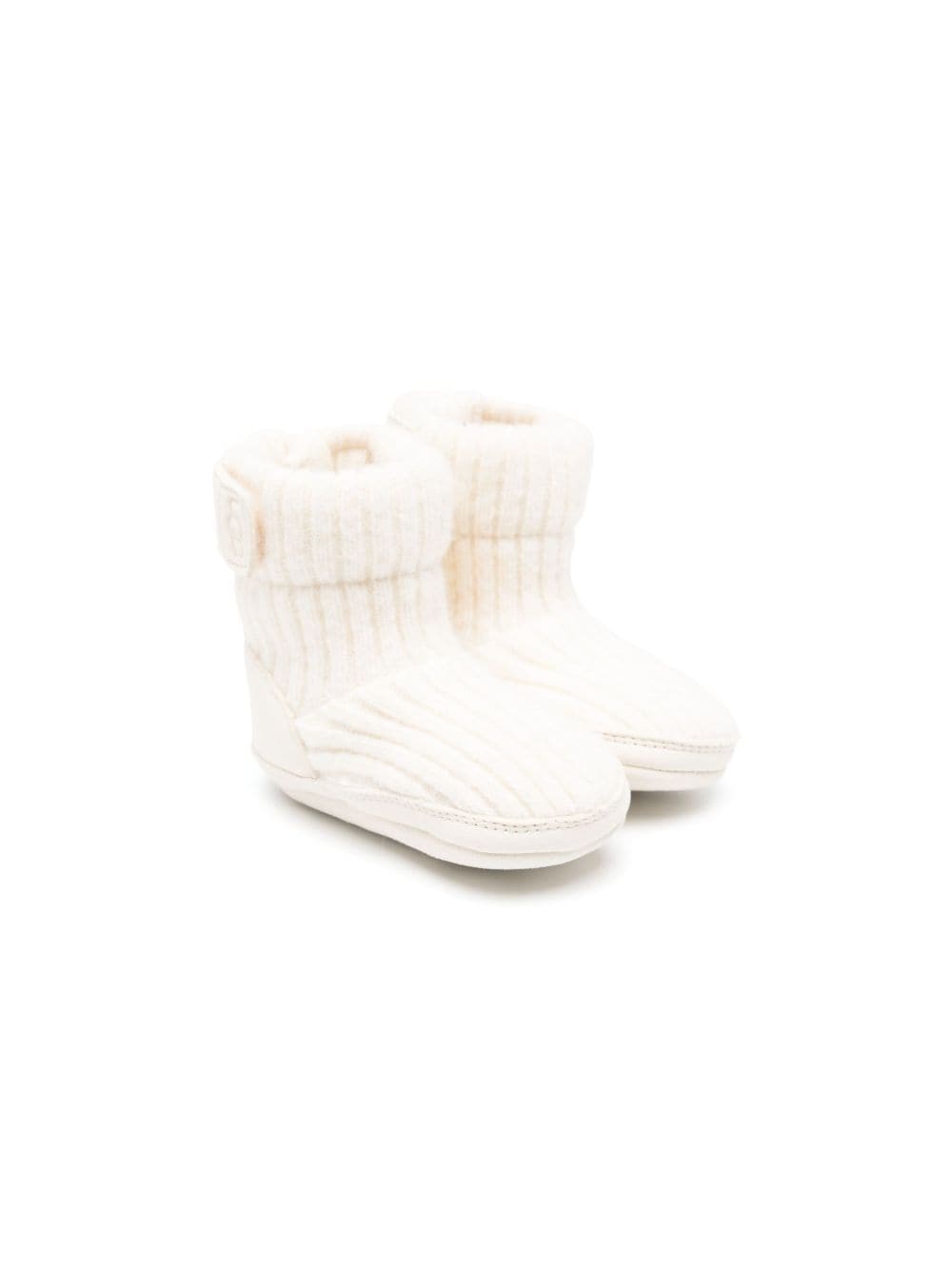 UGG Kids Ribgebreide laarzen - Beige