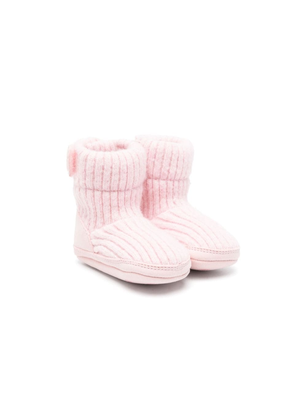 UGG Kids Ribgebreide laarzen - Roze