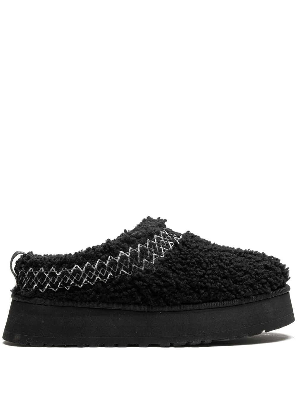 UGG Tazz "Heritage Braid" slippers - Zwart