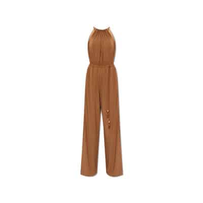 Ubi off-the-shoulder jumpsuit Max Mara , Brown , Dames