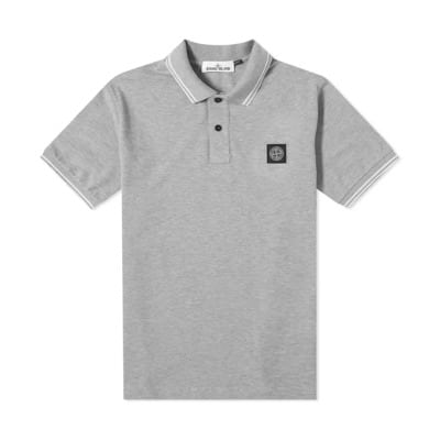 Upgrade je casual garderobe met 22S18 Polo Shirt Stone Island , Gray , Heren