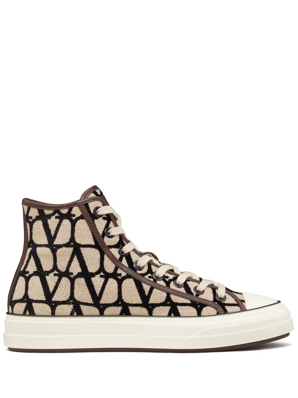 Valentino Garavani High-top sneakers - Beige