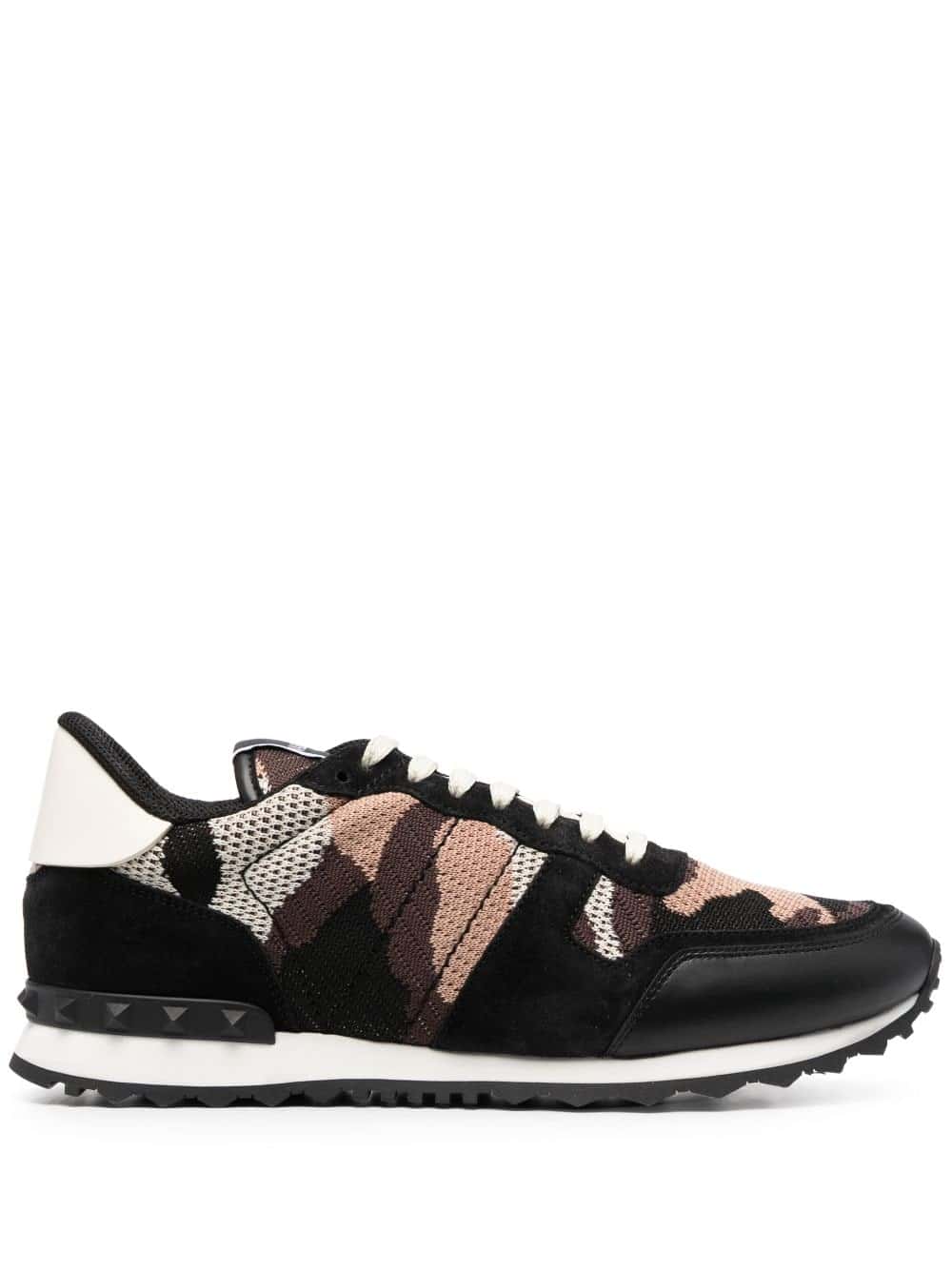 Valentino Garavani Rockrunner low-top sneakers - Zwart