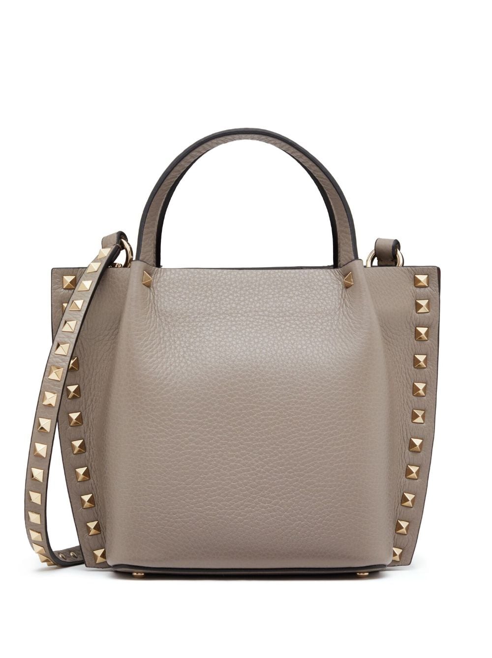 Valentino Garavani Rockstud tas met spikes - Grijs