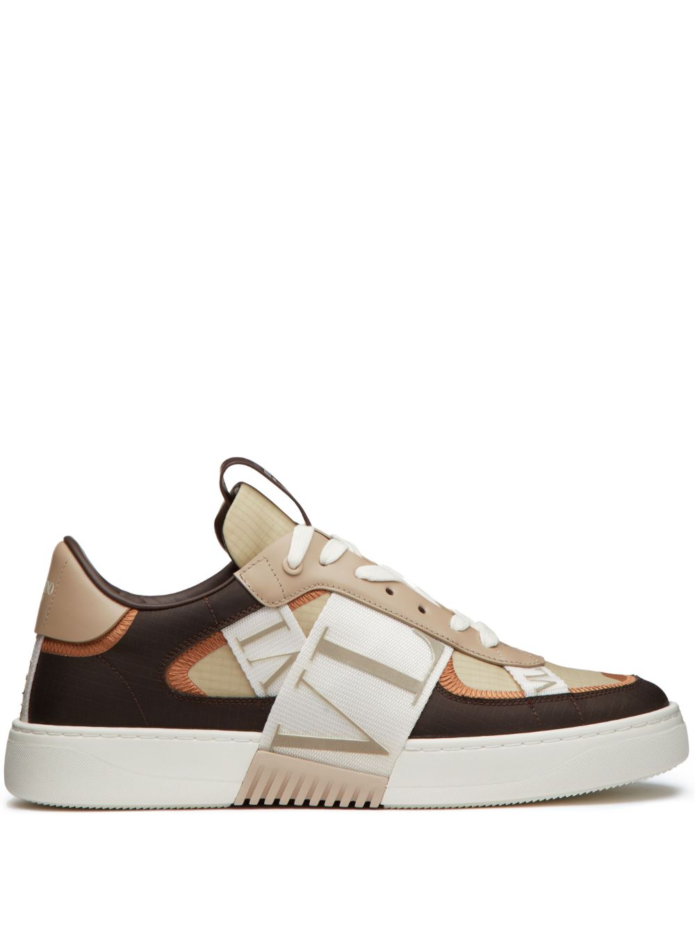 Valentino Garavani VL7N sneakers met panelen - Bruin