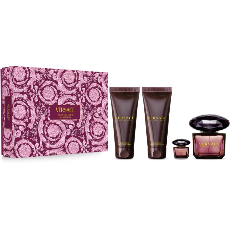 Versace Crystal Noir Gift Set voor Vrouwen