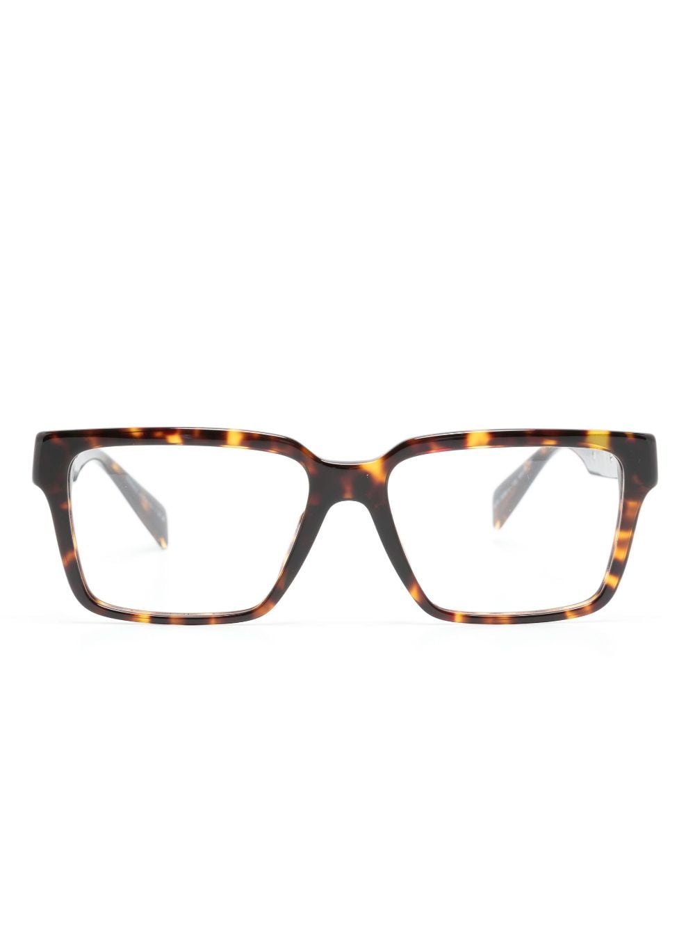 Versace Eyewear Bril met vierkant montuur - Bruin