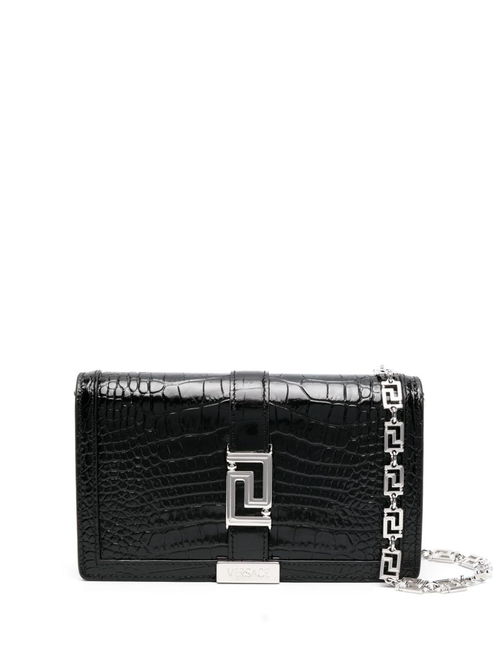 Versace Goddess leren mini-tas - Zwart