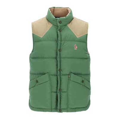 Vests Moncler , Green , Heren