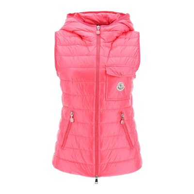 Vests Moncler , Pink , Dames