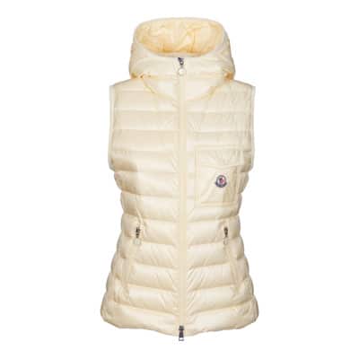 Vests Moncler , Yellow , Dames