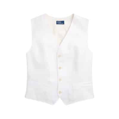 Vests Polo Ralph Lauren , White , Dames