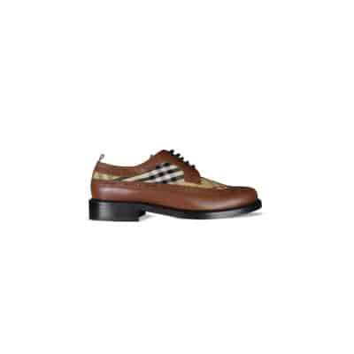 Vintage Tailor Brogue Schoenen Burberry , Brown , Heren