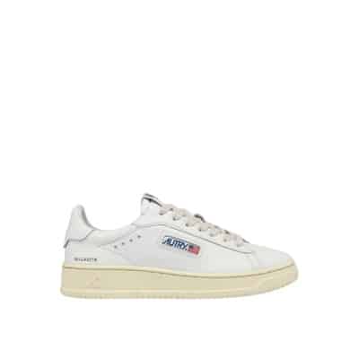 Vintage stijl lage sneakers voor heren Autry , White , Dames