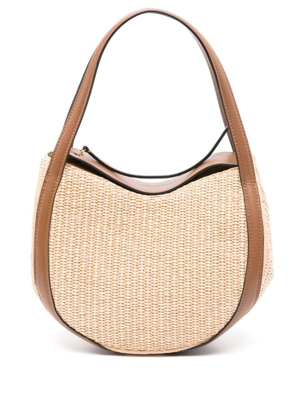 Wandler Lin rieten tas - Beige