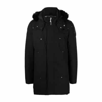 Winter Parka Jas Zwart Moose Knuckles , Black , Heren