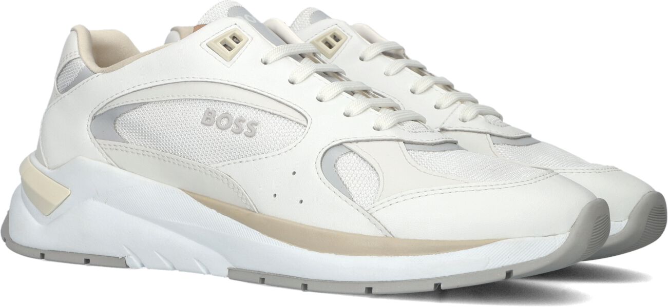 Witte Boss Lage Sneakers Skylar Runn