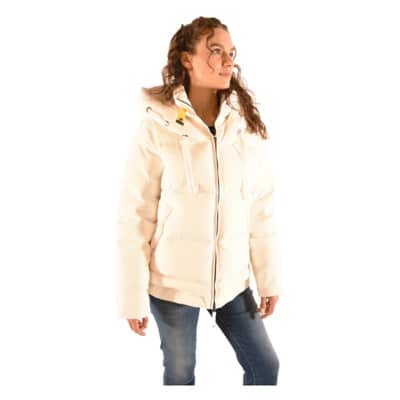 Witte Damesjas Peppi Parajumpers , White , Dames