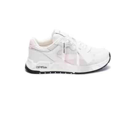 Witte Kick Off Sneakers Off White , White , Heren