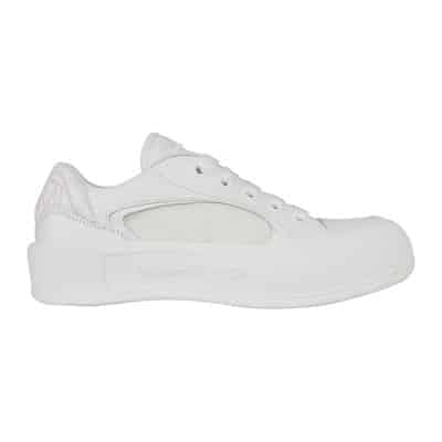 Witte Skate Sneakers Ss24 Alexander McQueen , White , Dames