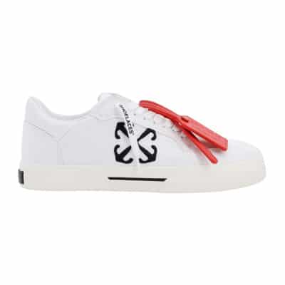 Witte Sneakers met Ritssluiting Off White , White , Heren