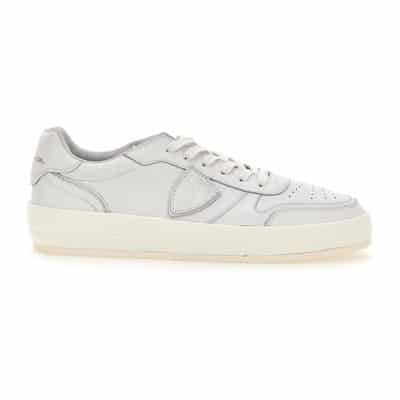 Witte Sneakers van Philippe Model Paris Philippe Model , White , Heren