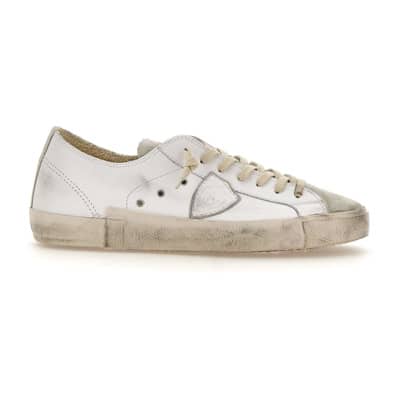 Witte Sneakers van Philippe Model Paris Philippe Model , White , Heren