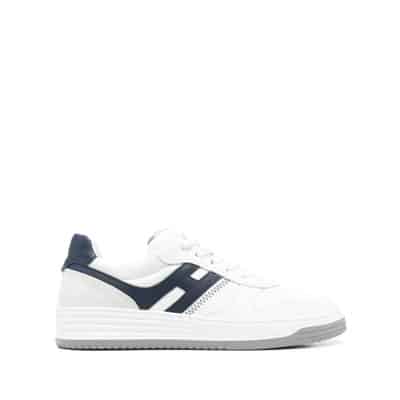 Witte Sneakers voor Heren - Stijlvol en Trendy Hogan , White , Heren