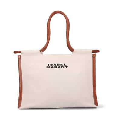 Witte Tote Tas Isabel Marant , White , Dames