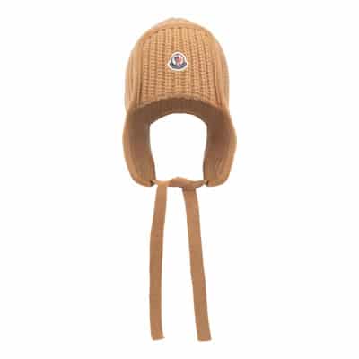 Wollen muts Moncler , Brown , Dames