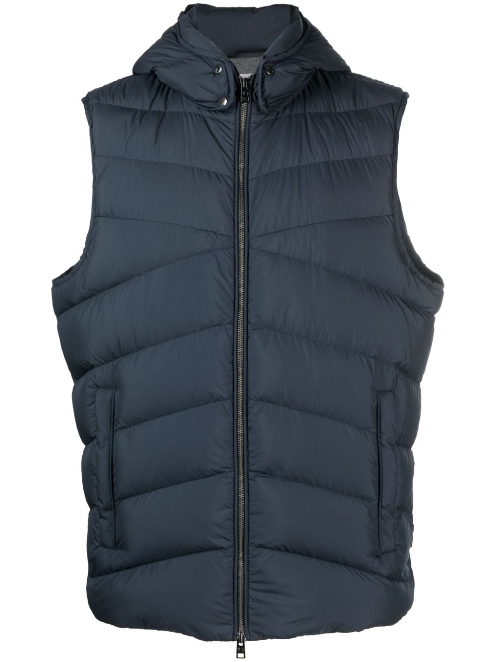 Woolrich Bodywarmer met capuchon - Blauw