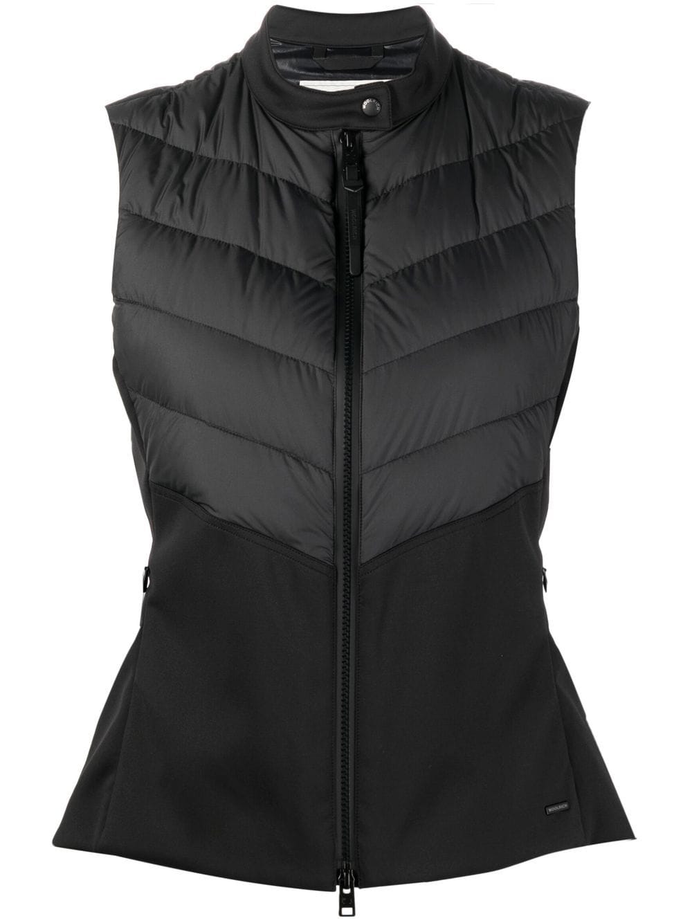 Woolrich Bodywarmer met rits - Zwart