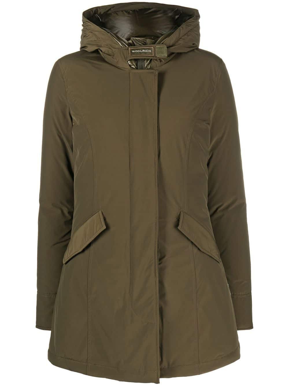 Woolrich Jas met capuchon - Groen