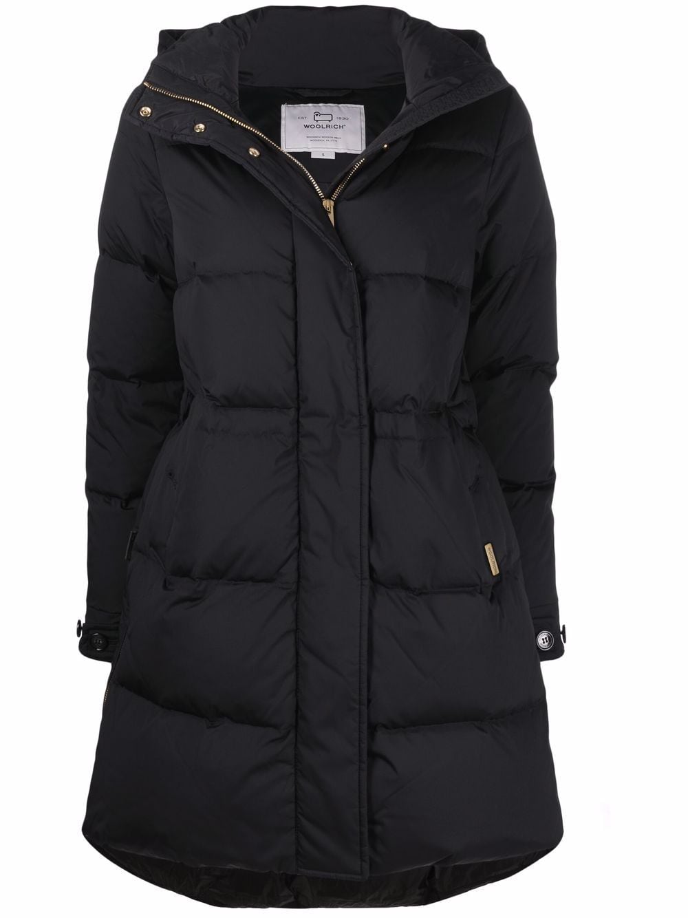 Woolrich Jas met capuchon - Zwart