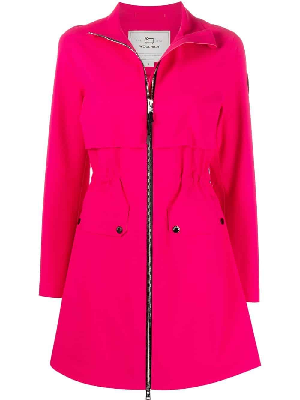 Woolrich Jas met rits - Roze