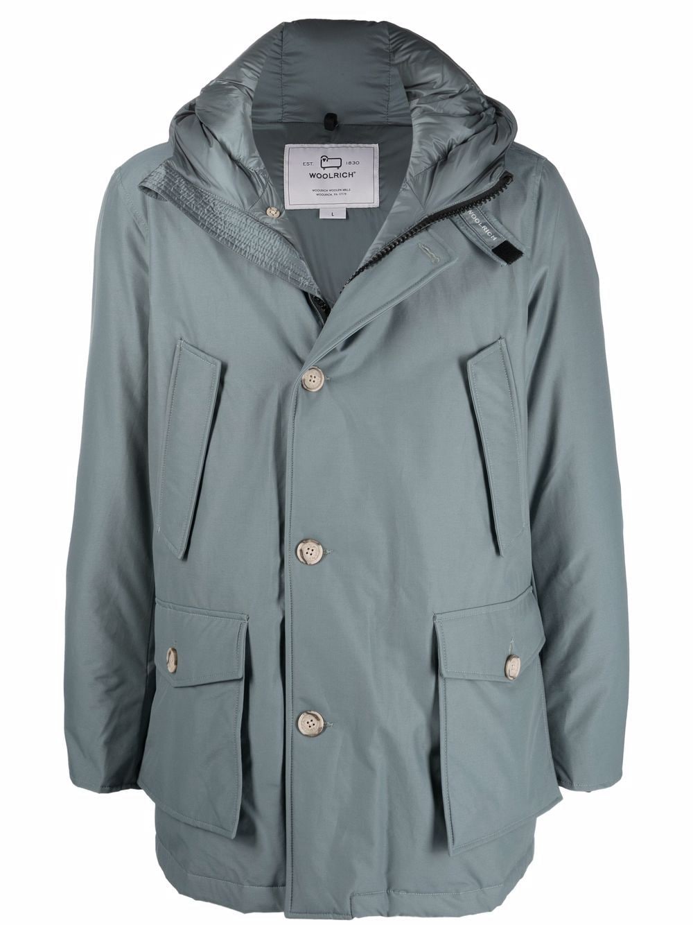 Woolrich Parka met capuchon - Blauw