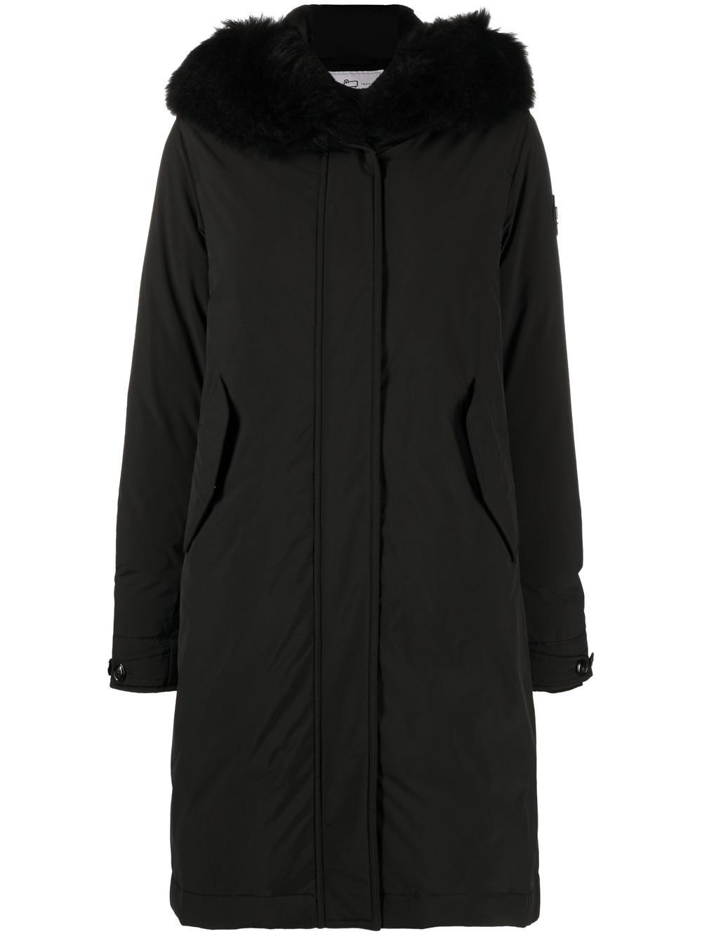 Woolrich Parka met capuchon - Zwart