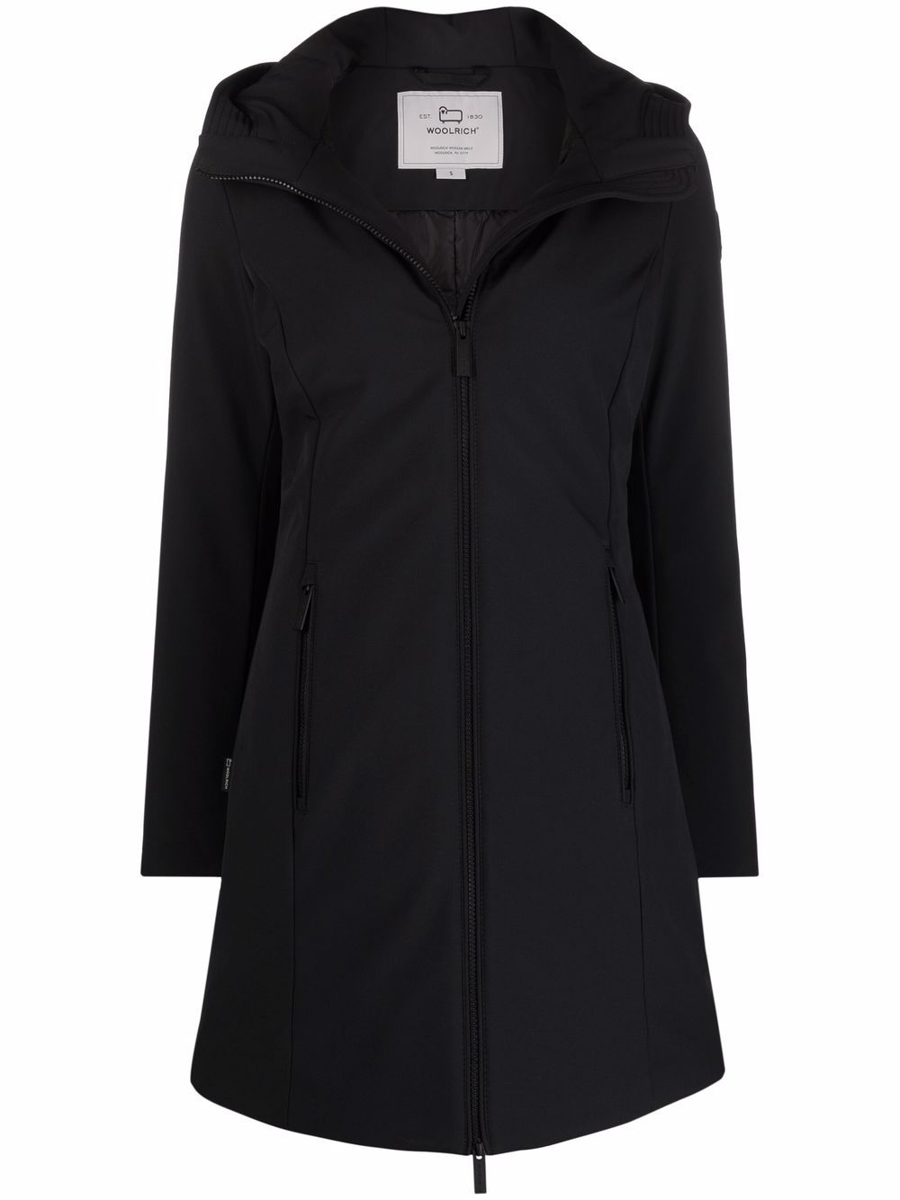 Woolrich Parka met capuchon - Zwart