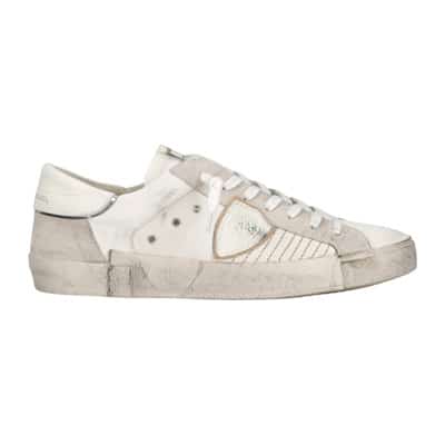 Xp02 POP Blanc Schoenen Philippe Model , Multicolor , Heren