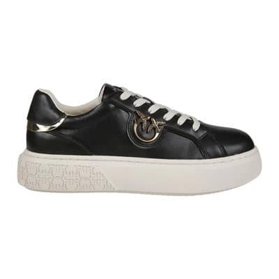 ZI8 Nero/Platino Sneakers Pinko , Black , Dames