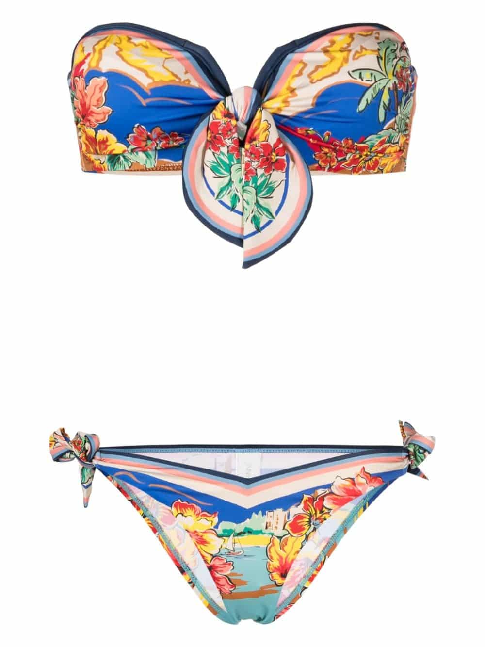 ZIMMERMANN Bikini met print - Veelkleurig