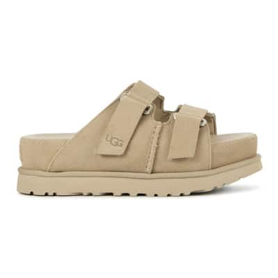 Zand Suede Pantoffels UGG , Beige , Dames