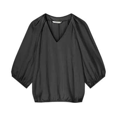 Zijdezachte Elegante Top voor elke gelegenheid Summum Woman , Black , Dames